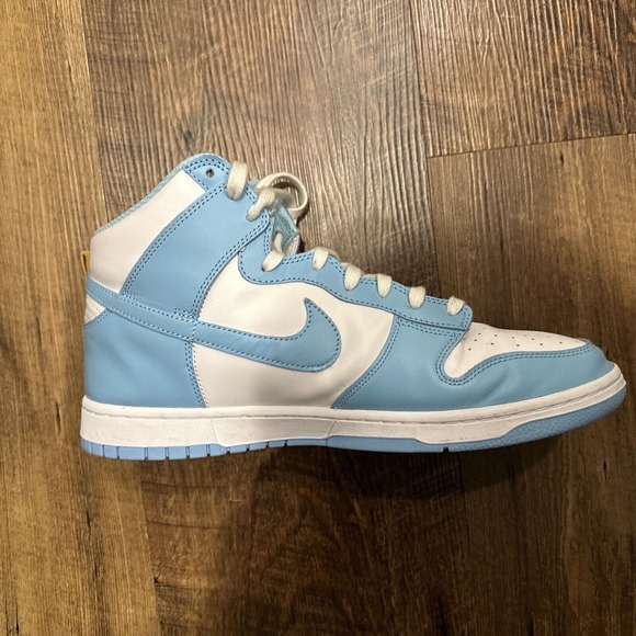 Nike Dunk High Retro Blue Chill White Men Casual Lifestyle Shoes DD1399-401 13 main image 12